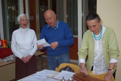 Foto Forum: musikalische Darbietung der ungarischen TeilnehmerInnen